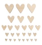Holz Streuteile Herz, FSC Mix Credit