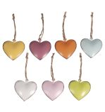 Coeurs en métal, 3,7cm ø