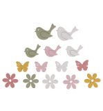 Wooden shapes  Birdy , FSC Mix Credit