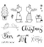 Clear Stamps - Reindeer Friends