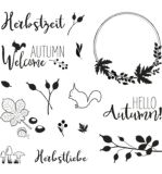 Clear Stamps - Autumn Forest