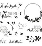 Clear Stamps - Herbstwald