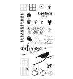 Clear Stamps -  Welcome Home