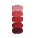 Fil en coton  Stitch&Knot, rouge cerise