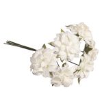 Papier Anemone, 30mm ø, weiß