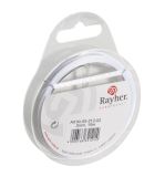 Ruban de satin, blanc