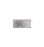 Satin ribbon, silver