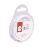 Ruban organdi, blanc