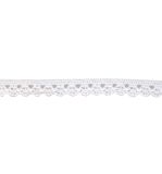 Cotton border  Amanda, white