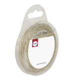 Giltter ribbon, gold