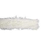 Peluche à cheveux longs, blanc