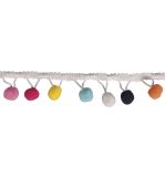 Galon de pompons, Colore