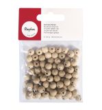 Rohholz-Perlen, 8mm ø