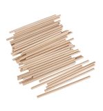 Baguettes en bois à bricoler, 4 mm ø, nature