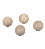 Raw wood balls FSC 100%, 30mm ø