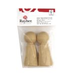 Cône pour figurines bois brut, FSC 100%