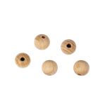 Raw wood balls FSC 100%, drilled, 25mm ø