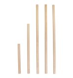 Beechwood round sticks, FSC 100%,15mmø