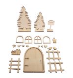 Porte bois Lutin Nisse, FSC Mix Credit