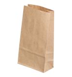 Paper bag brown, food-safe