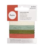 Deco cord 0.5mm, coloured