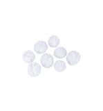 Soft Tüll Pompons sortiert, weiß