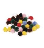 Pompons, coloré