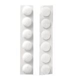 Fermeture velcro, ronde