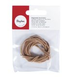 Round laces of goatskin, 1.5mmø, beige