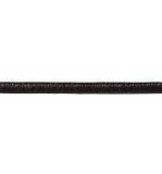 Kunstlederband Metallic flach, anthrazit