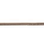 Bande cuir synthétique, Métallique plat, or rose