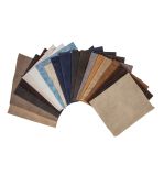 Suede scraps