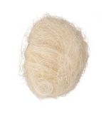Grass fibre, white