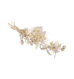 Dried flower bouquet, ivory