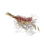 Dried flower bouquet, pink