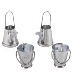 Arrosoir et seau en métal