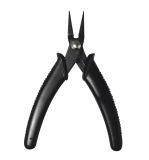 Flat round pliers for jewellery