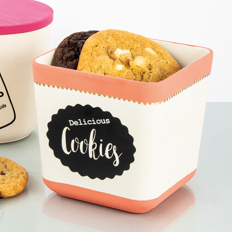 Bambus Vorratsdose Delicious Cookies