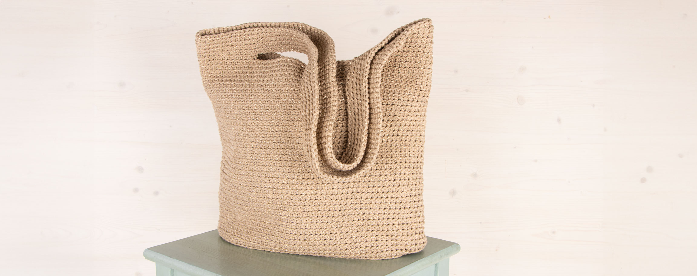 Sac au crochet en fil Braidy