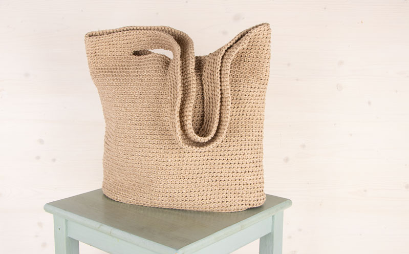 Häkeltasche aus Braidy-Garn