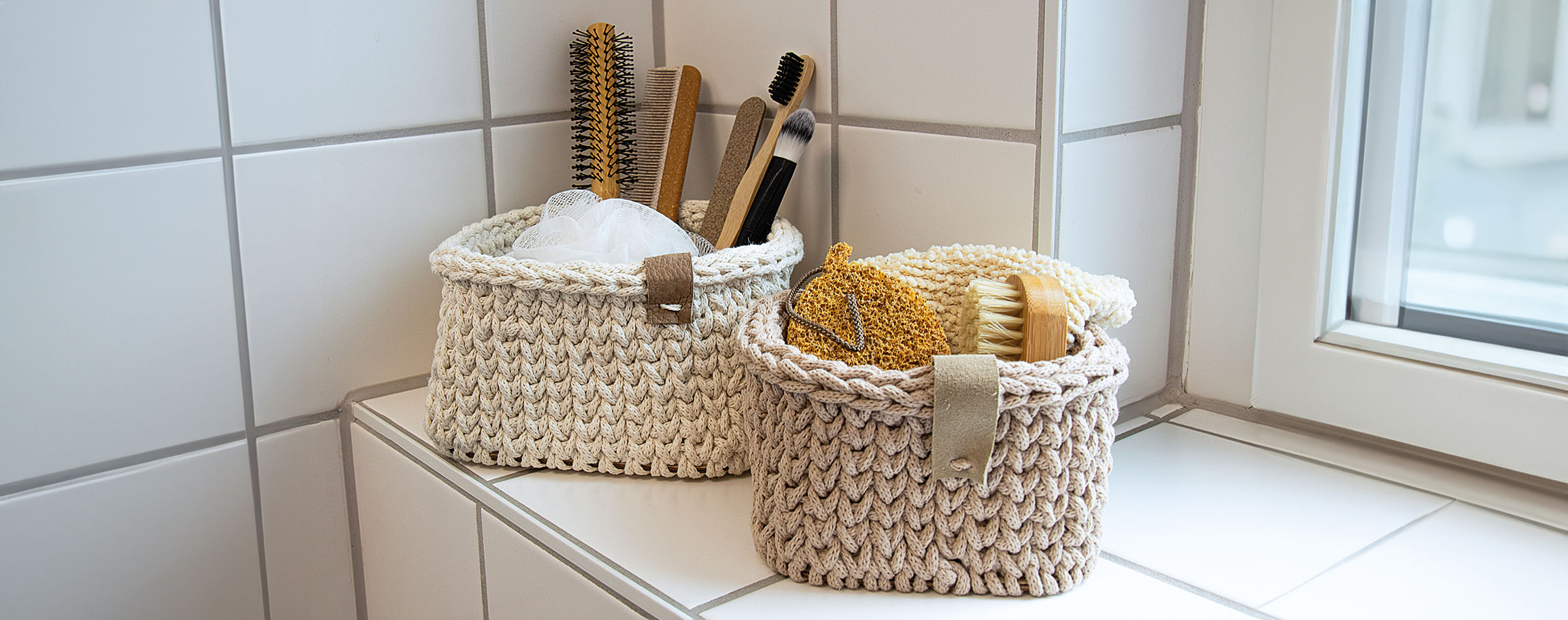Petit panier au crochet