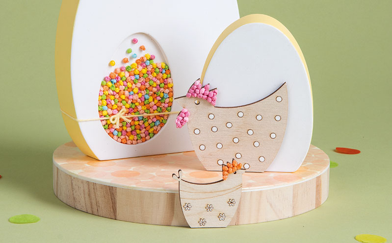 Raysin mit Konfetti-Balls